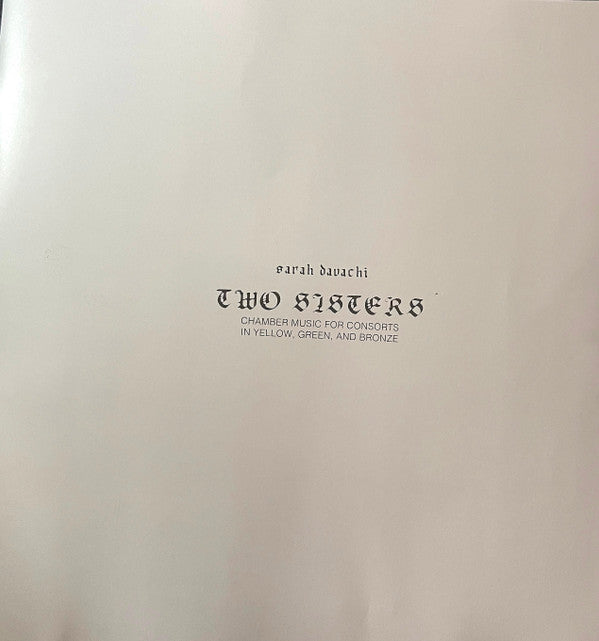 Sarah Davachi - Two Sisters | Mint (M) Mint (M)-