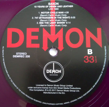 10 Years Of Denim And Leather - Live 1990 | Mint (M) Mint (M)-