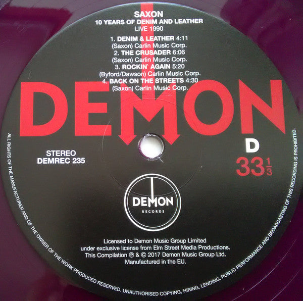 10 Years Of Denim And Leather - Live 1990 | Mint (M) Mint (M)-