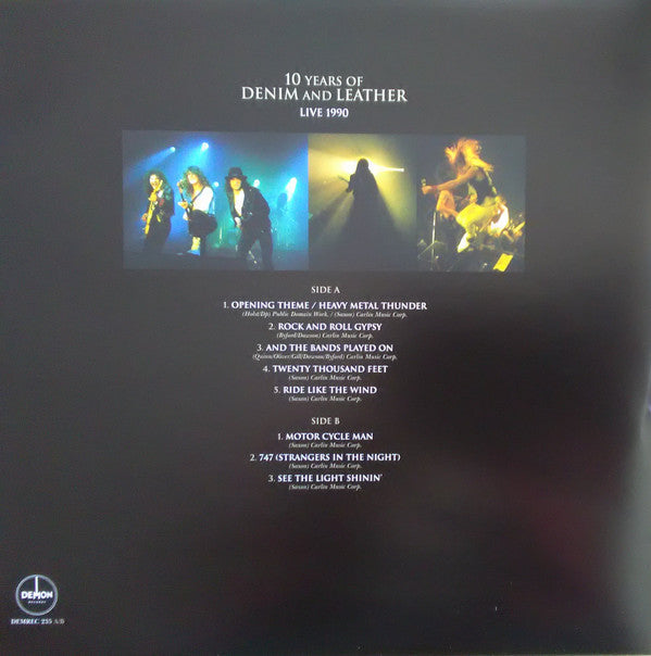 10 Years Of Denim And Leather - Live 1990 | Mint (M) Mint (M)-