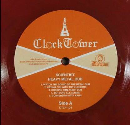 Scientist - Heavy Metal Dub (RED MARBLED VINYL) | Mint (M) Mint (M)-
