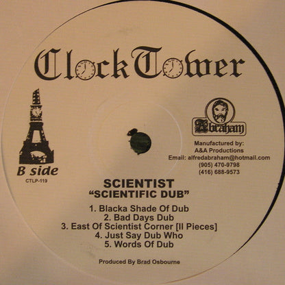 Scientist - Scientific Dub | Mint (M) Mint (M)-