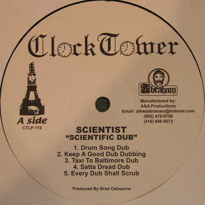 Scientist - Scientific Dub | Mint (M) Mint (M)-