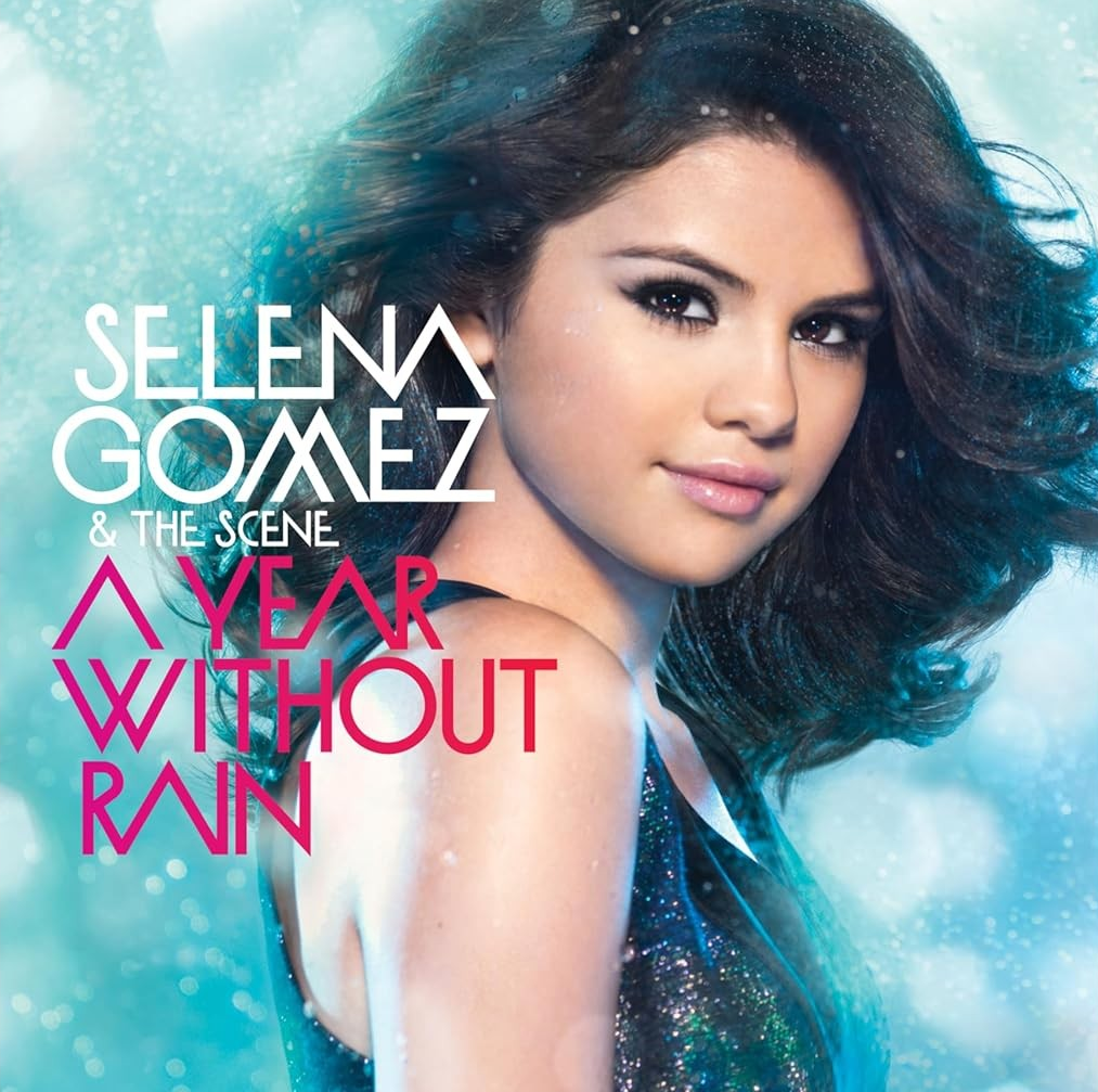 Selena Gomez & the Scene - A Year Without Rain (Transparent Ice, Blue & Black Splatter Colored Vinyl) | Mint (M) Mint (M)-