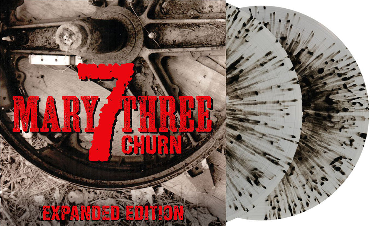 Seven Mary Three - Churn (IEX 2x Milky Clear w/Black Splatter VINYL) | Mint (M) Mint (M)-