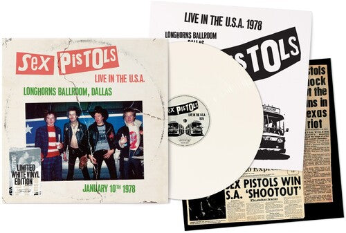 Sex Pistols - Live In The U.S.A. 1978: Longhorns Ballroom, Dallas (Limited Edition, White Colored Vinyl) | Mint (M)-