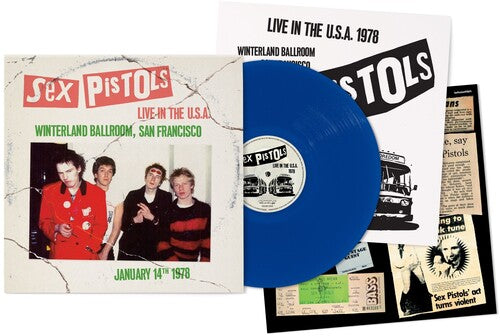 Sex Pistols - Live In The U.S.A. 1978: Winterland Ballroom, San Francisco (LTD Blue VINYL) | Mint (M)-