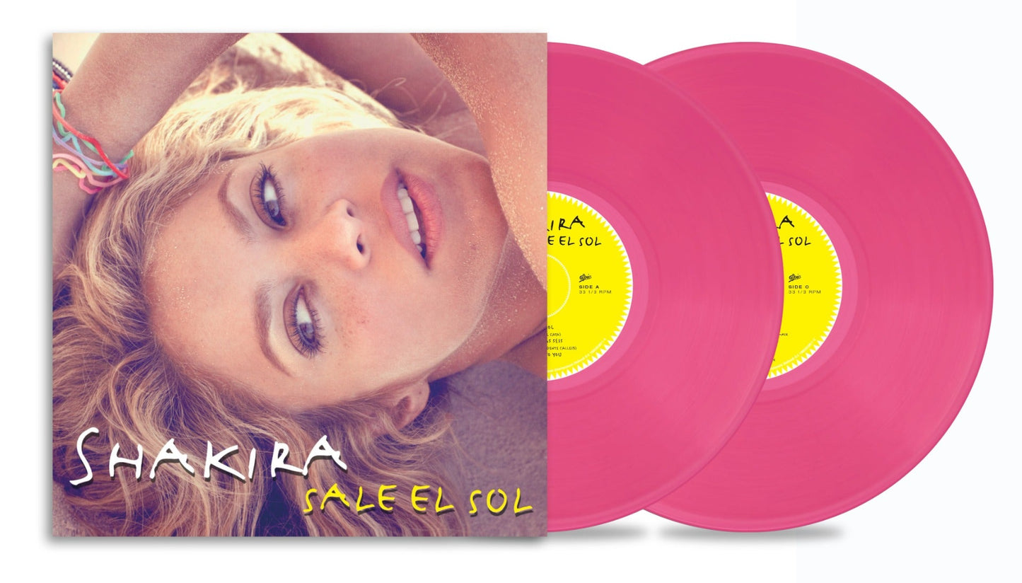 Shakira - Sale El Sol (Hot Pink Colored Vinyl,180 Gram Vinyl, Gatefold LP Jacket) |--