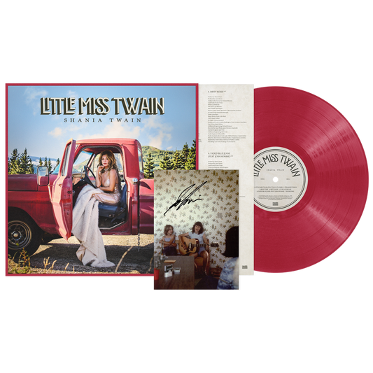 Shania Twain - Little Miss Twain (Limited Indie Exclusive) [Rosie Red LP] [Signed Insert] |-