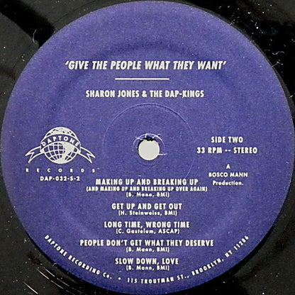 Sharon Jones & The Dap-Kings - Give The People What They Want (Vinyl) | Mint (M) Mint (M)-