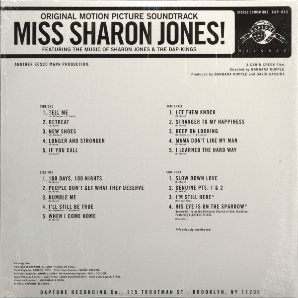 Miss Sharon Jones! (Original Motion Picture Soundtrack) | Mint (M) Mint (M)-