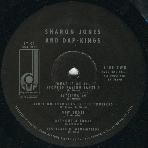 Sharon Jones & The Dap-Kings - Soul Time! (VINYL) | Mint (M) Mint (M)-