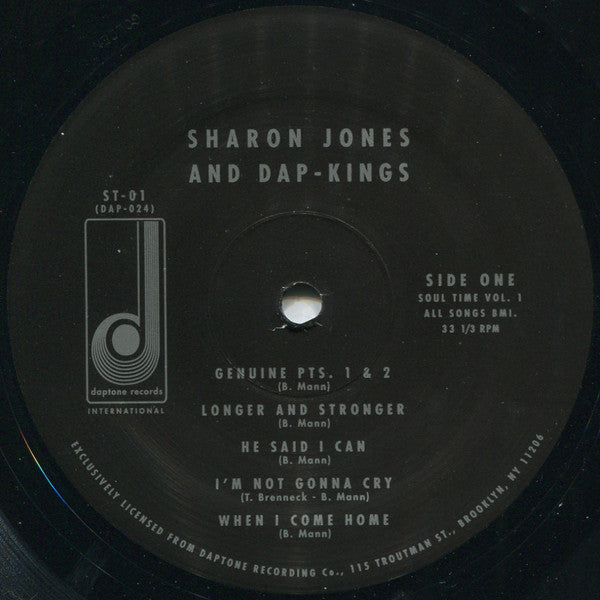 Sharon Jones & The Dap-Kings - Soul Time! (VINYL) | Mint (M) Mint (M)-