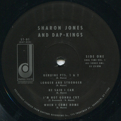 Sharon Jones & The Dap-Kings - Soul Time! (VINYL) | Mint (M) Mint (M)-