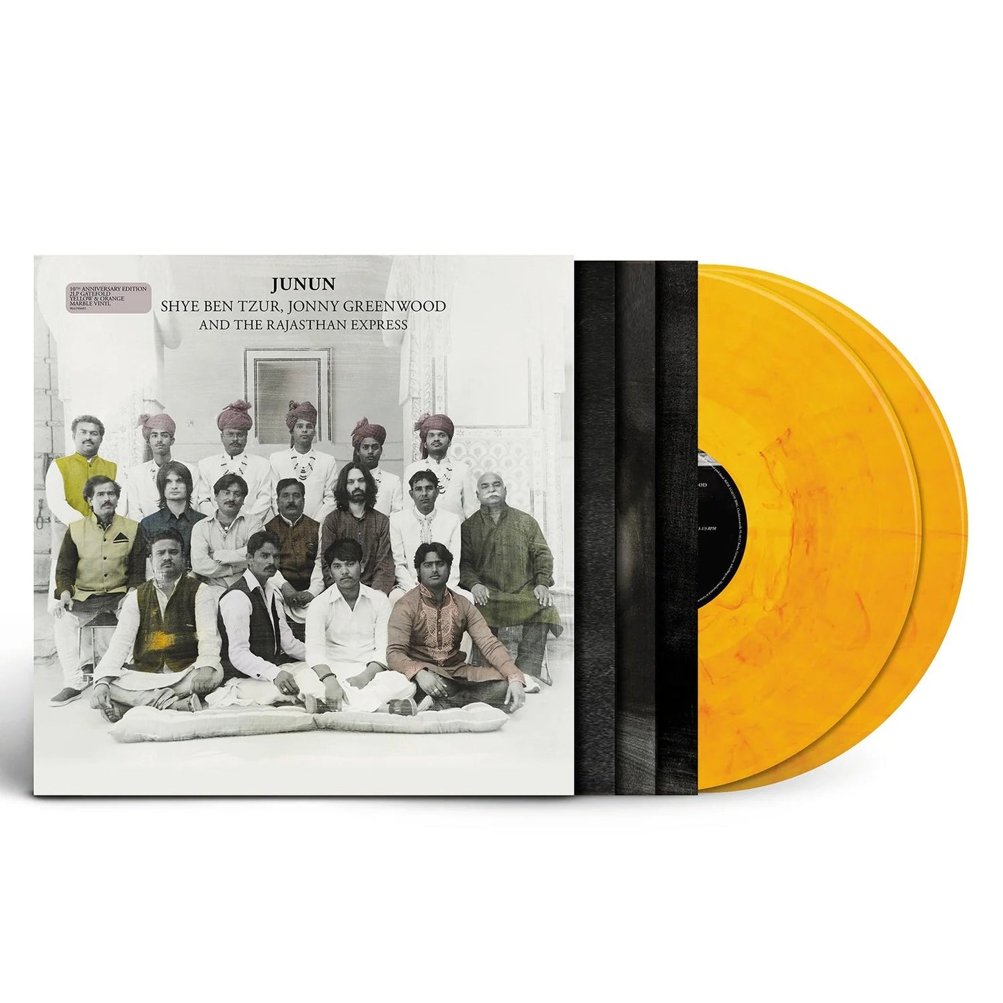 Shye Ben-Tzur / Jonny Greenwood / The Rajasthan Ex - Junjun [Yellow/Orange Marble 2LP] |--