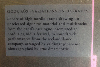 Sigur Rós - Variations On Darkness | Mint (M) Mint (M)-