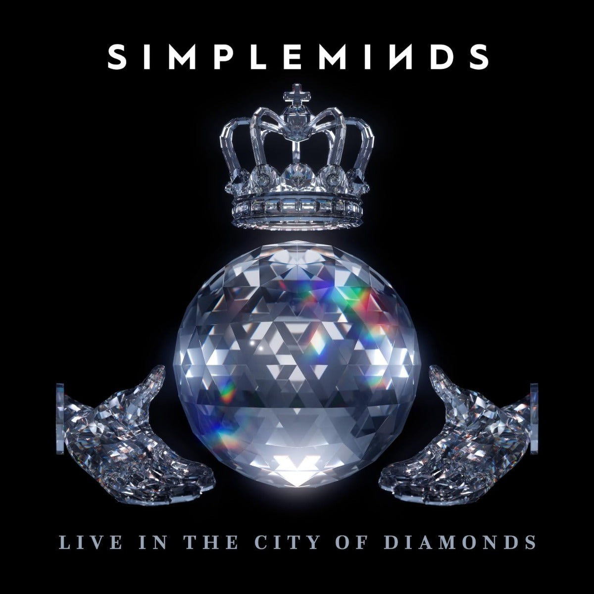 Simple Minds - Live In The City Of Diamonds (Deluxe Limited Edition 2x Clear Glitter Vinyl) | Mint (M) Mint (M)-