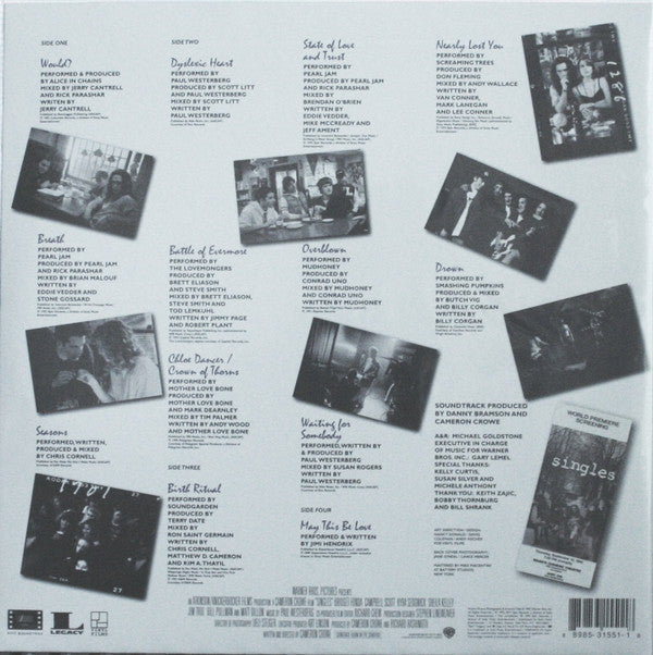 Various - Singles - Original Motion Picture Soundtrack (VINYL) |-