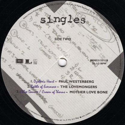 Various - Singles - Original Motion Picture Soundtrack (VINYL) |-