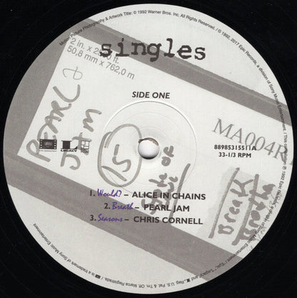Various - Singles - Original Motion Picture Soundtrack (VINYL) |-