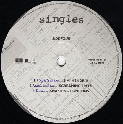 Various - Singles - Original Motion Picture Soundtrack (VINYL) |-