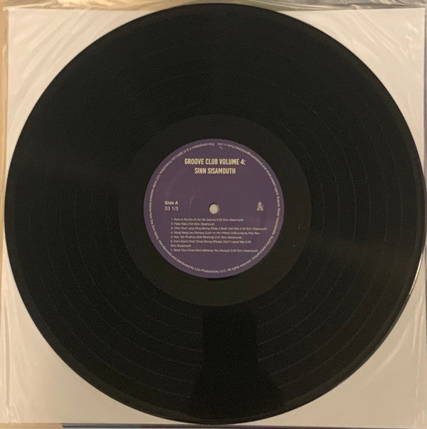 Sinn Sisamouth - Groove Club Vol 4: Sinn Sisamouth | Mint (M) Mint (M)-