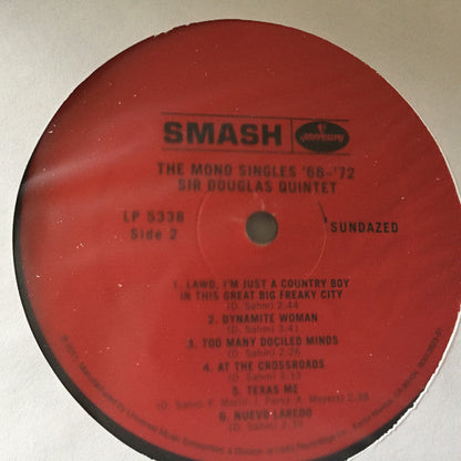 Sir Douglas Quintet - The Mono Singles ’68–’72 | Mint (M) Mint (M)-
