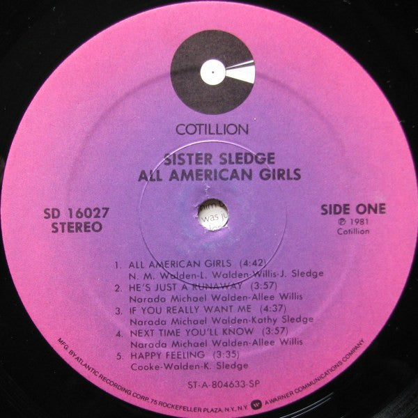 Sister Sledge - All American Girls | Near Mint (NM) Near Mint (NM)-