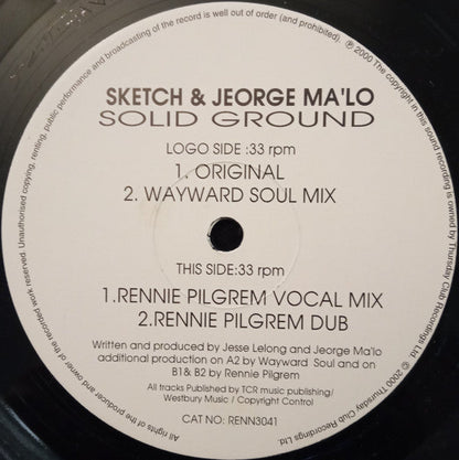 Sketch & Jeorge Ma'lo - Solid Ground | Near Mint (NM) Generic-