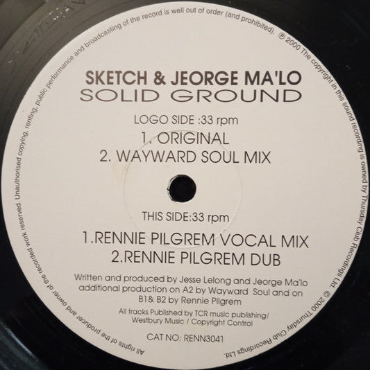 Sketch & Jeorge Ma'lo - Solid Ground | Near Mint (NM) Generic-
