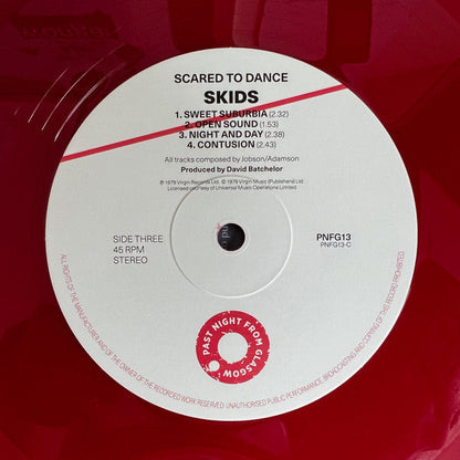 Skids - Scared To Dance (2xRED VINYL) | Mint (M) Mint (M)-