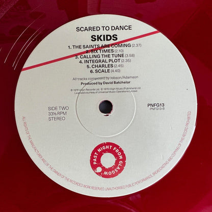 Skids - Scared To Dance (2xRED VINYL) | Mint (M) Mint (M)-