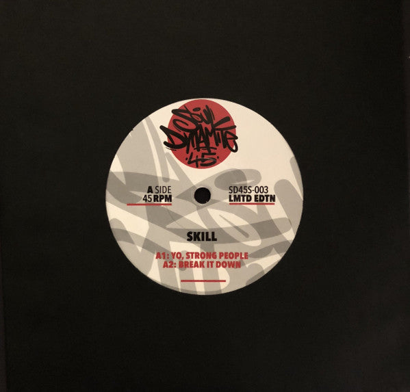 Skill (5) - Yo, Strong People (7" VINYL) | Mint (M) Generic-