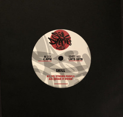Skill (5) - Yo, Strong People (7" VINYL) | Mint (M) Generic-