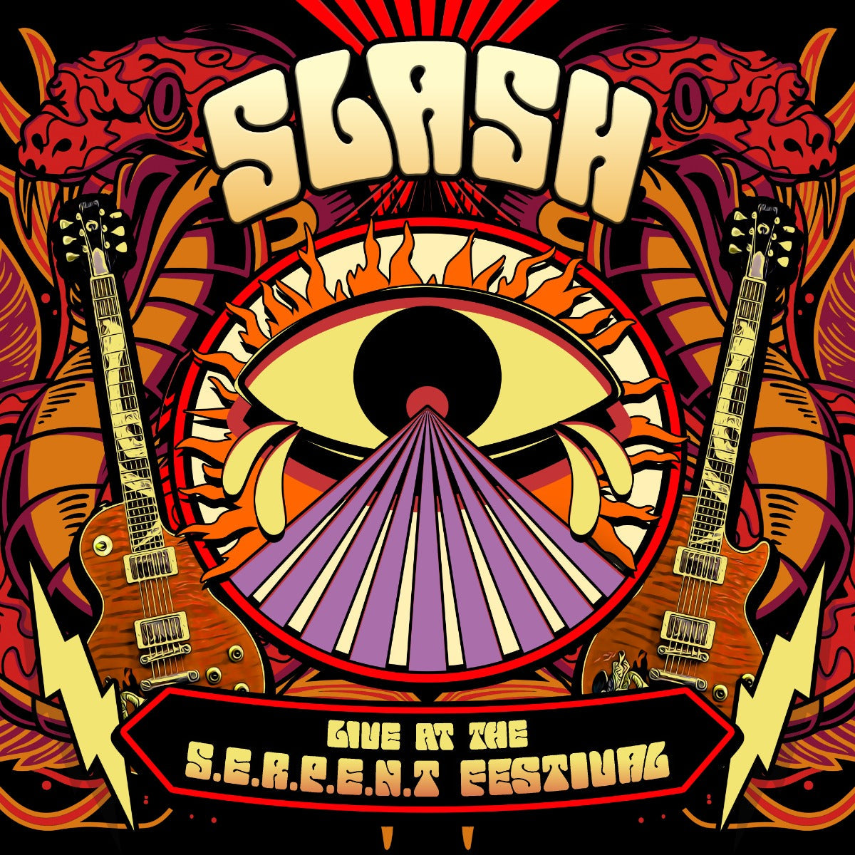 Slash - Live At The S.E.R.P.E.N.T. Festival (3x Black VINYL) | Mint (M) Mint (M)-