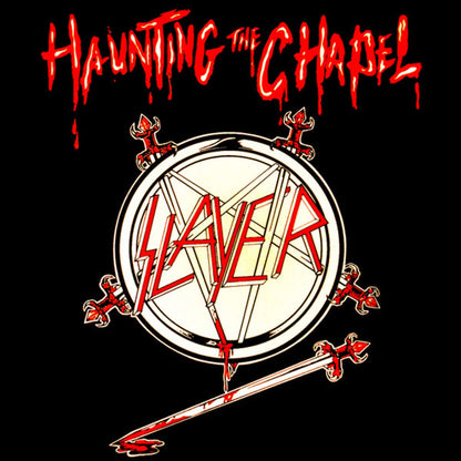 Slayer - Haunting The Chapel (Colored Vinyl, Red & White Marble) | Mint (M) Mint (M)-