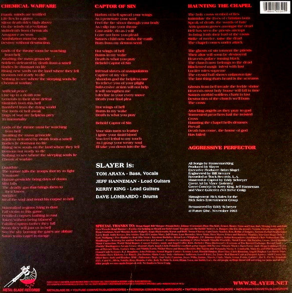 Slayer - Haunting The Chapel | Near Mint (NM) Mint (M)-