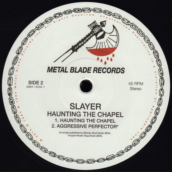 Slayer - Haunting The Chapel | Near Mint (NM) Mint (M)-