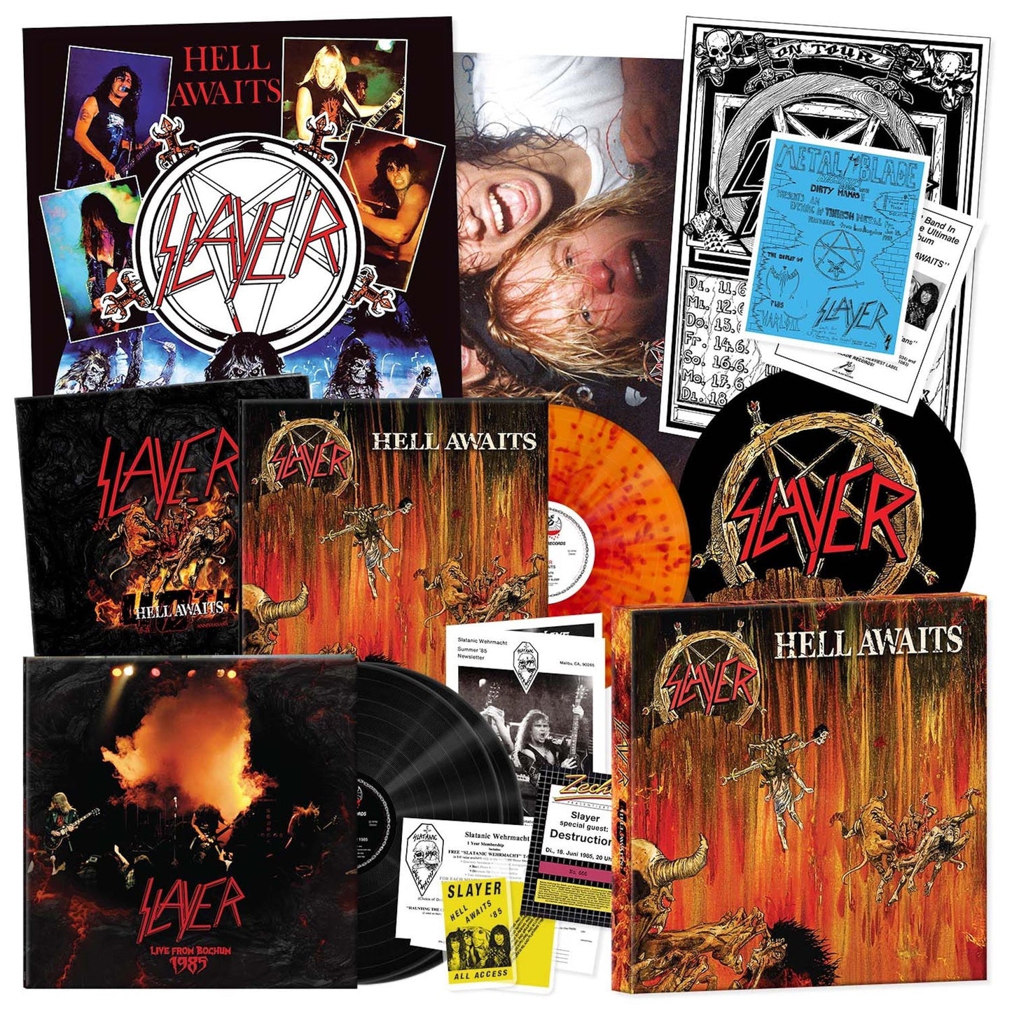 SLAYER - Hell Awaits (40Th Anniversary Edition) [3LP] | Mint (M) Mint (M)-