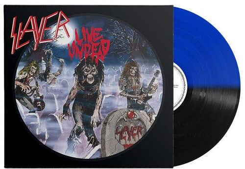 Slayer - Live Undead (LTD Blue/ Black Split VINYL LP Metal Blade 3984-15789-1) | NEW-