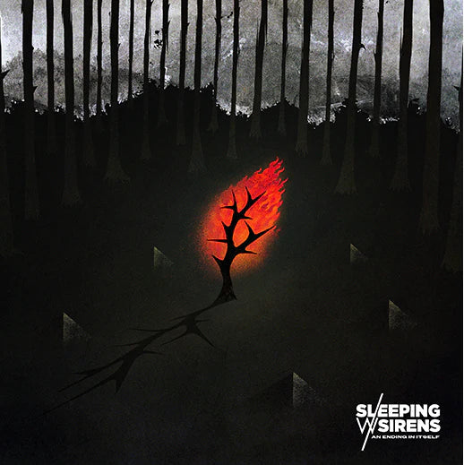 Sleeping With Sirens - An Ending In Itself (Black/White/Red Swirl VINYL) | Mint (M) Mint (M)-