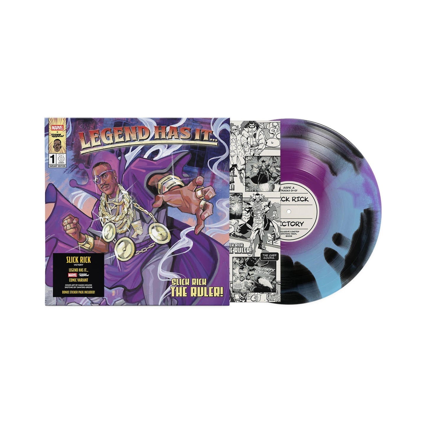 Slick Rick - Victory [Purple/Black Marble Vinyl] |-