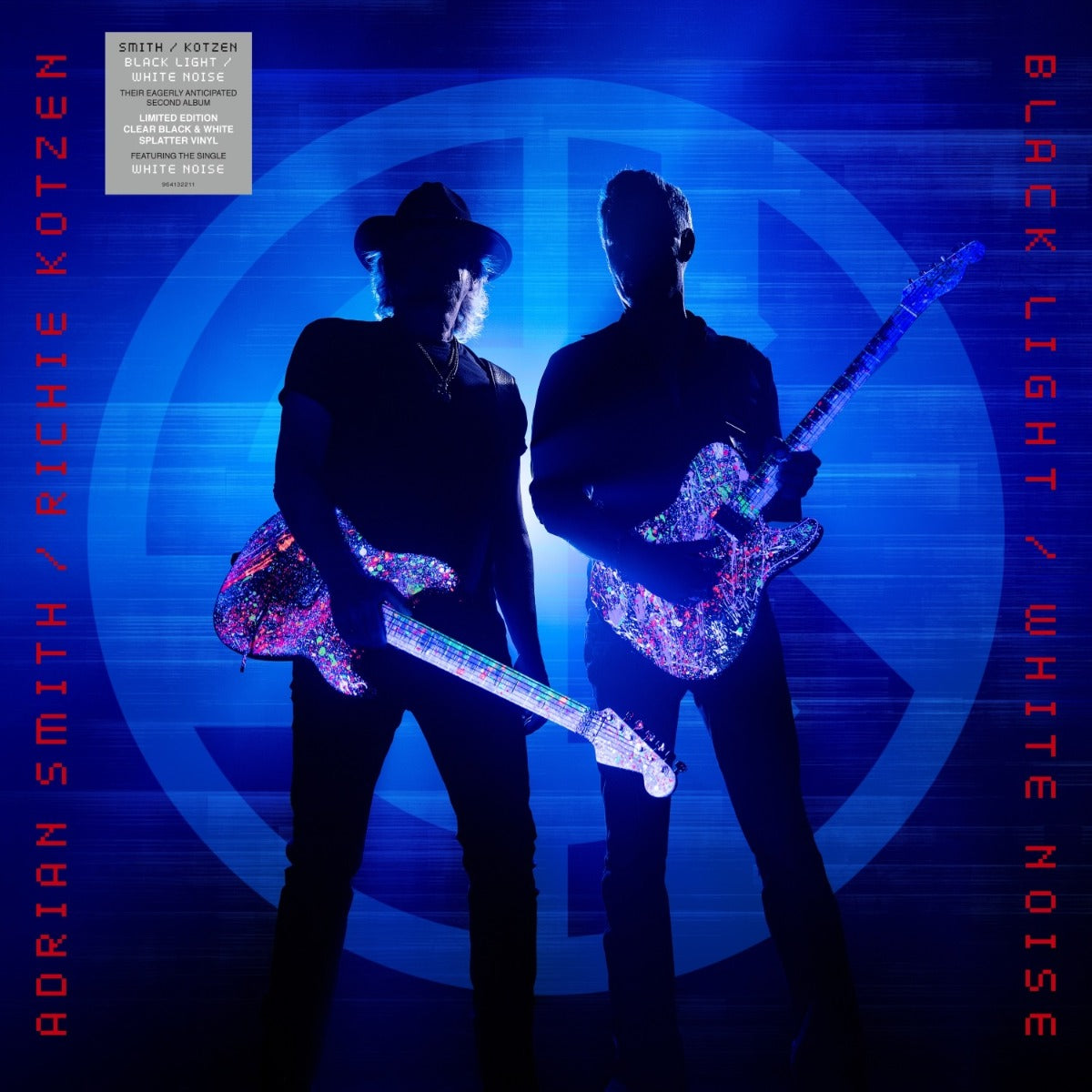 Smith/Kotzen - Black Light/White Noise (Clear, Black/White Splatter Colored VINYL) | Mint (M) Mint (M)-