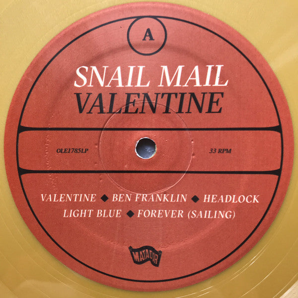Snail Mail (2) - Valentine | Mint (M) Mint (M)-