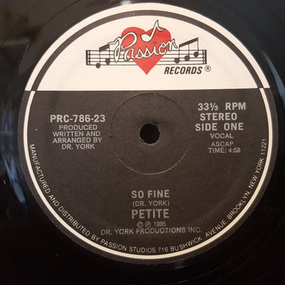 Petite - So Fine | Near Mint (NM) Generic-