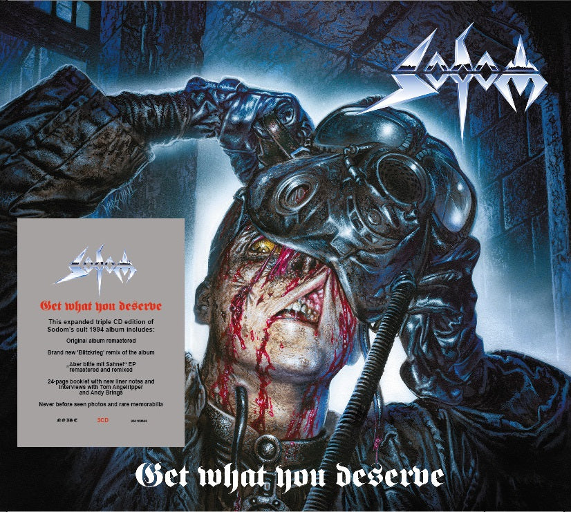 Sodom - (PRE-ORDER 2/27/26) Get What You Deserve (Expanded Edition) [Deluxe 3CD] |-