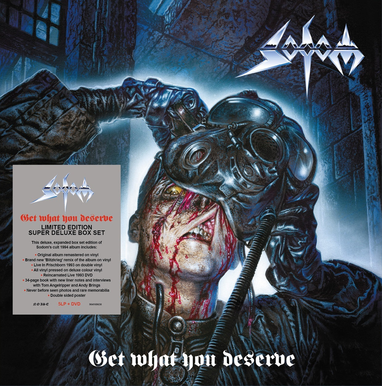 Sodom - (PRE-ORDER 2/27/26) Get What You Deserve (Expanded Edition) [Super Deluxe Box Set] [5LP+DVD] |-