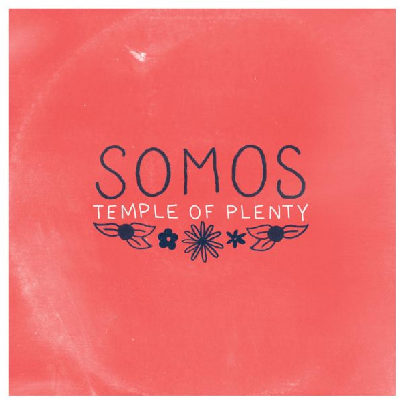 Somos - Temple Of Plenty (Red & Sea Glass Blue Splash VINYL) | Mint (M) Mint (M)-