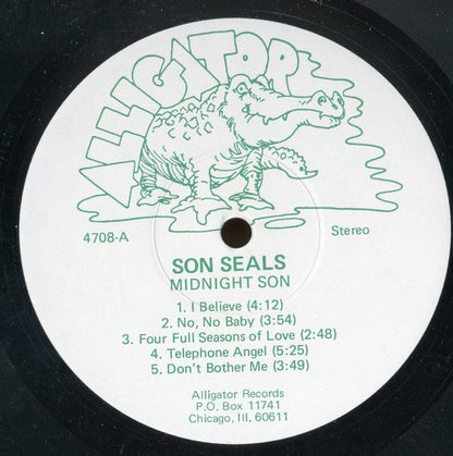 Son Seals - Midnight Son | Near Mint (NM) Very Good Plus (VG+)-