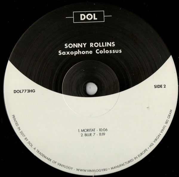 Sonny Rollins - Saxophone Colossus | Mint (M) Mint (M)-